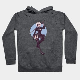 Nier Automata 2B Hoodie